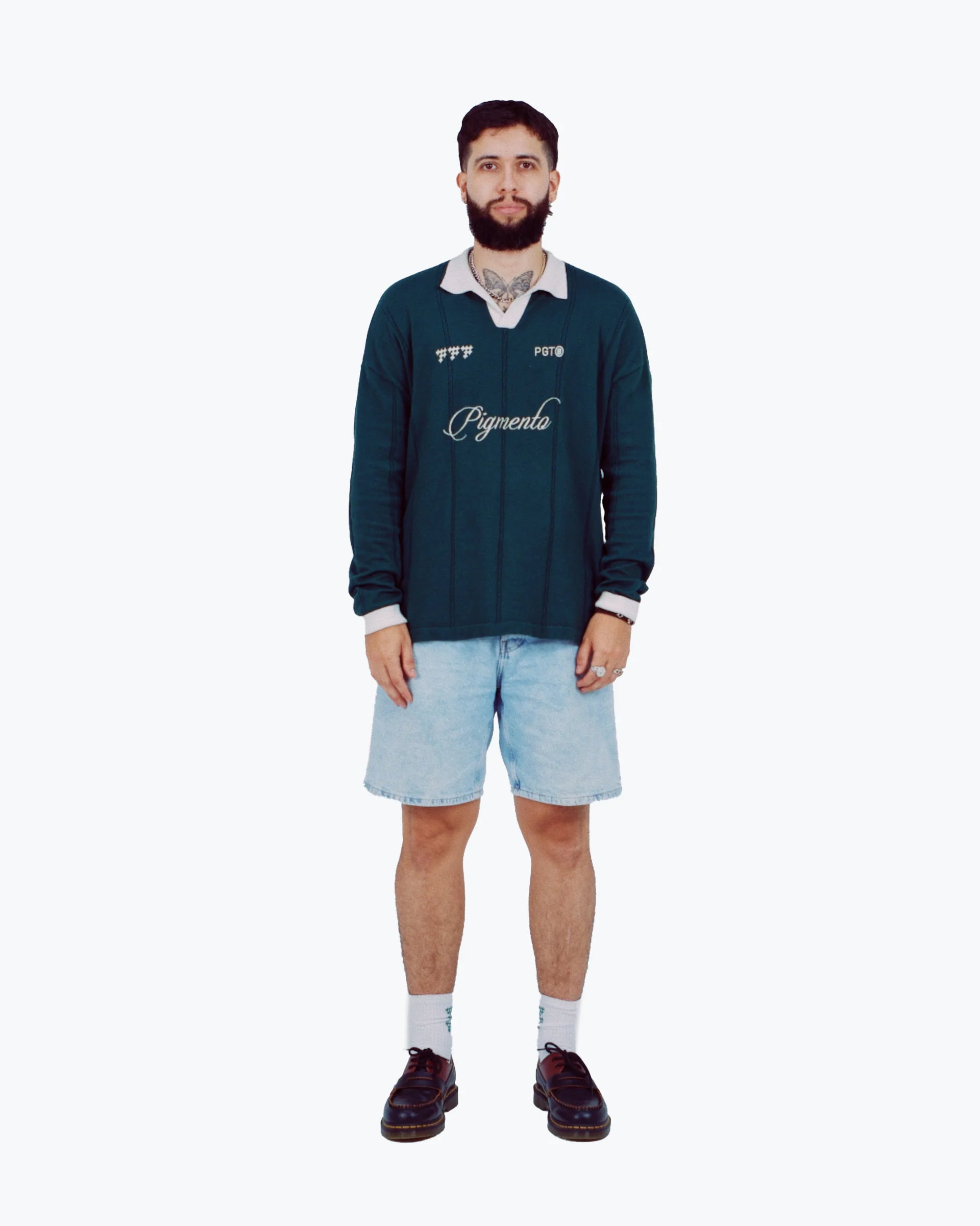 Oversized Retro Rugby Long Sleeve