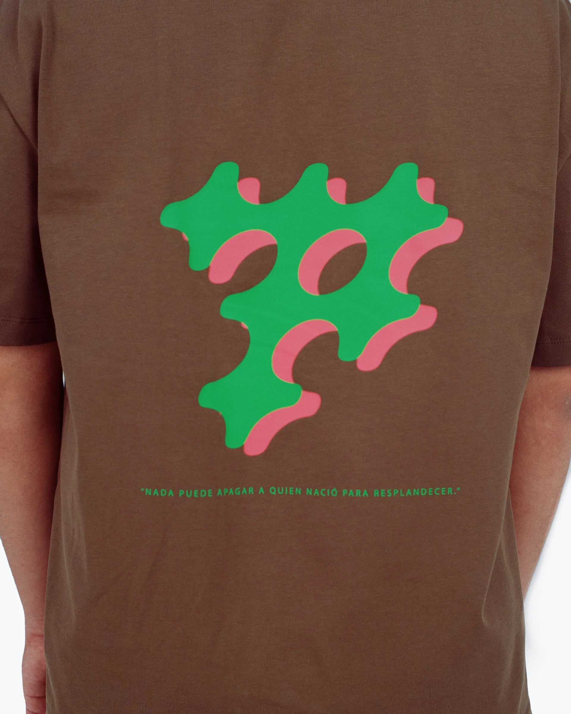 Monogram Baby Tee- Café