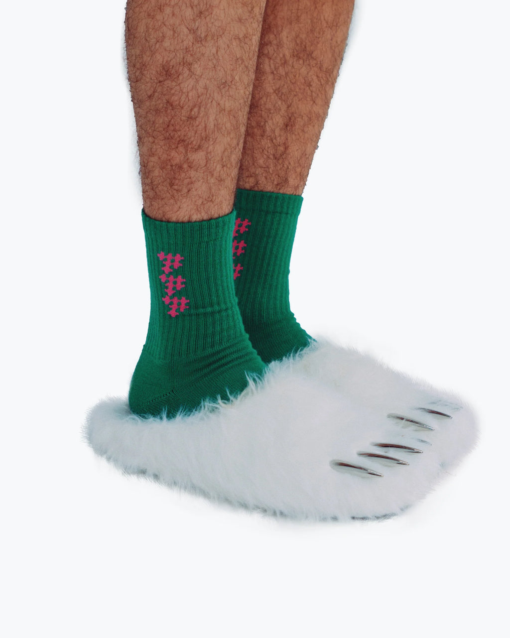 Monogram Crew Socks