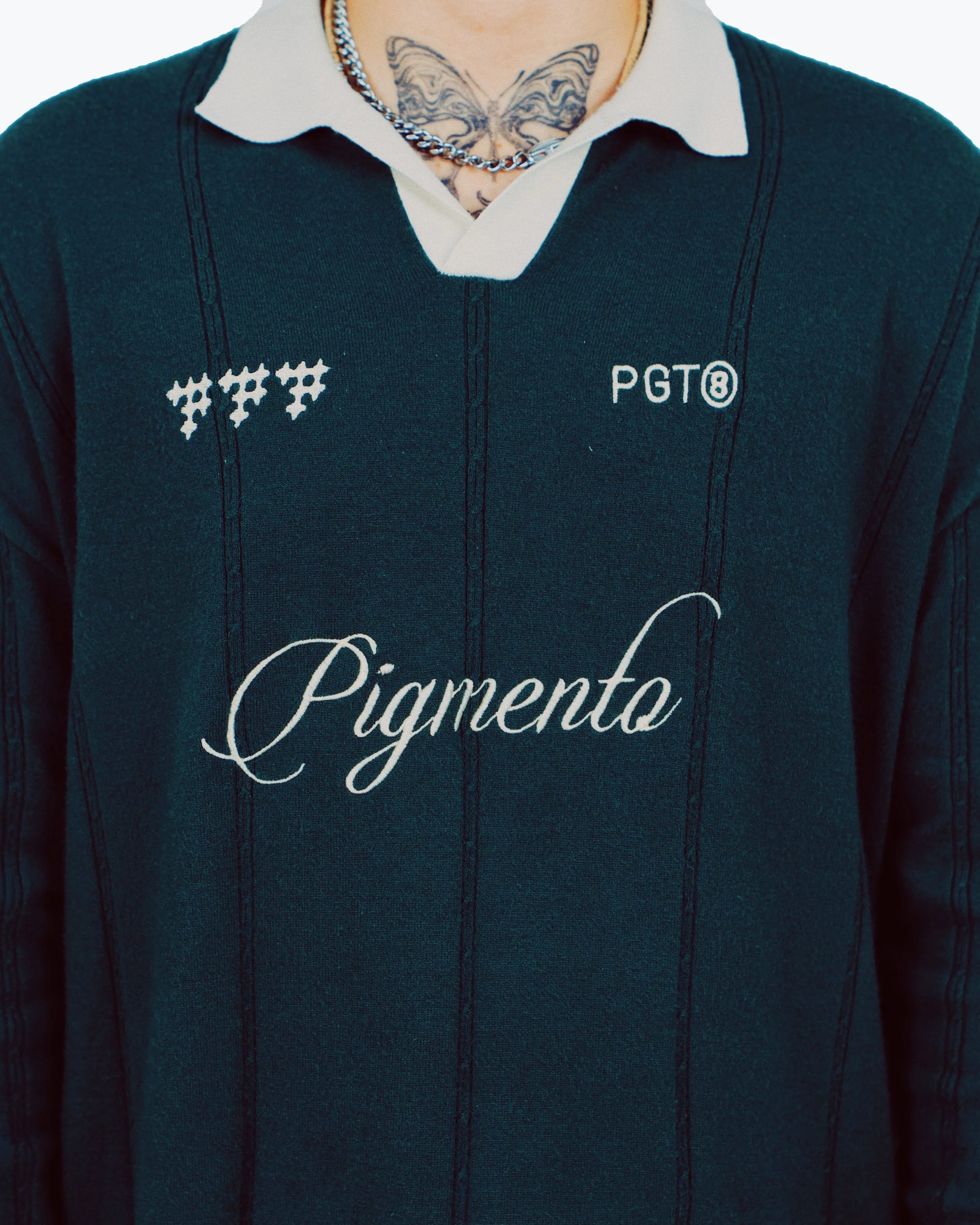 Oversized Retro Rugby Long Sleeve