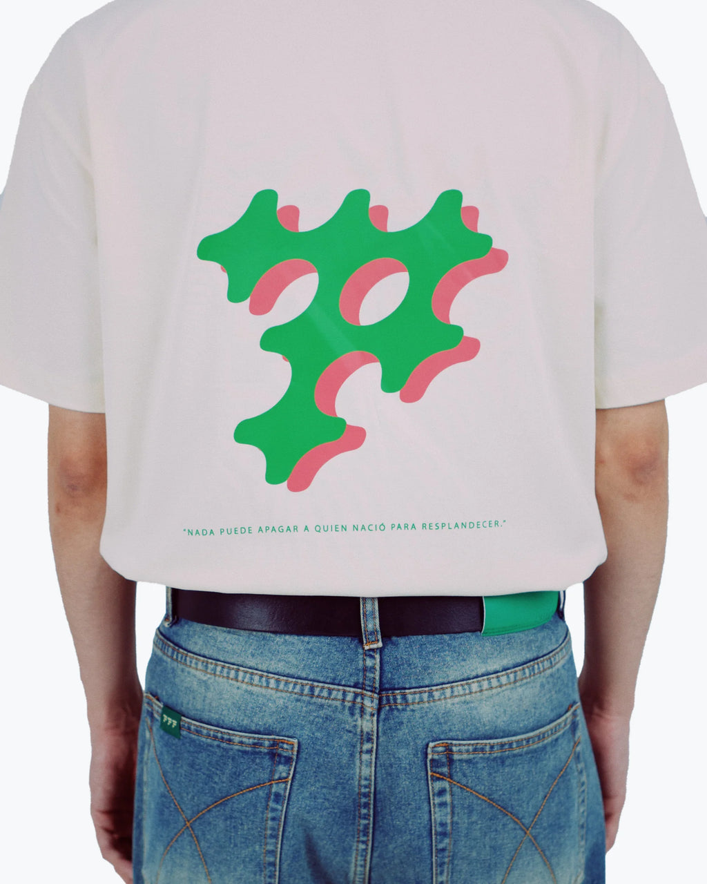 Monogram Baby Tee - Beige