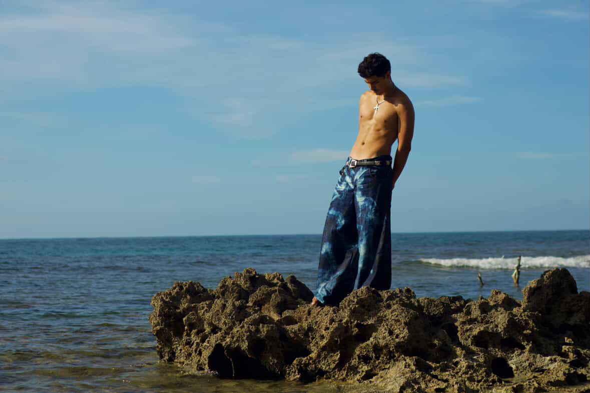 Pantalón Largo Desteñido