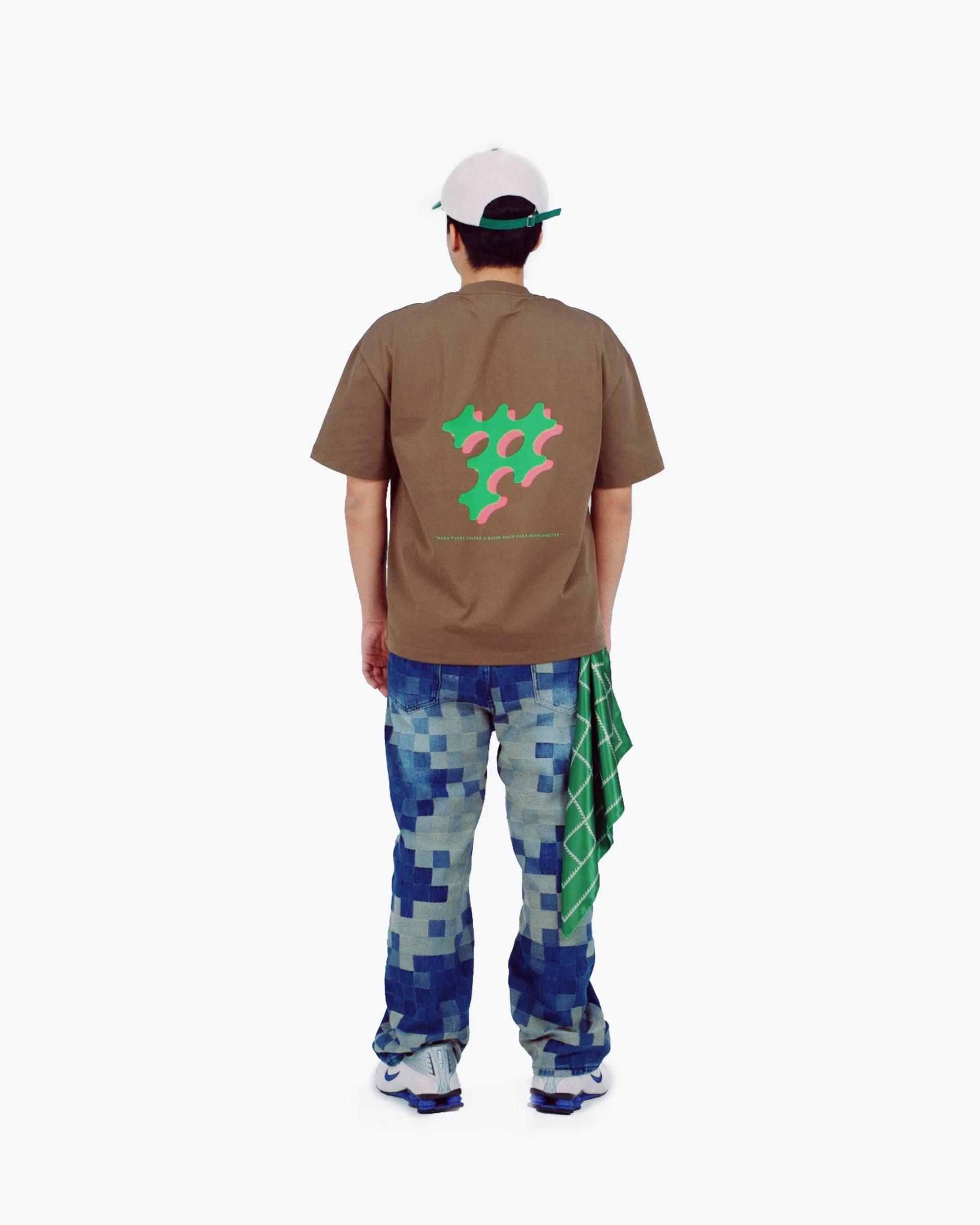 Monogram Baby Tee- Café